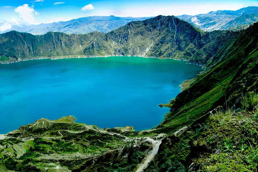 Quilotoa Lagoon Ecuador