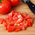 chopped tomato