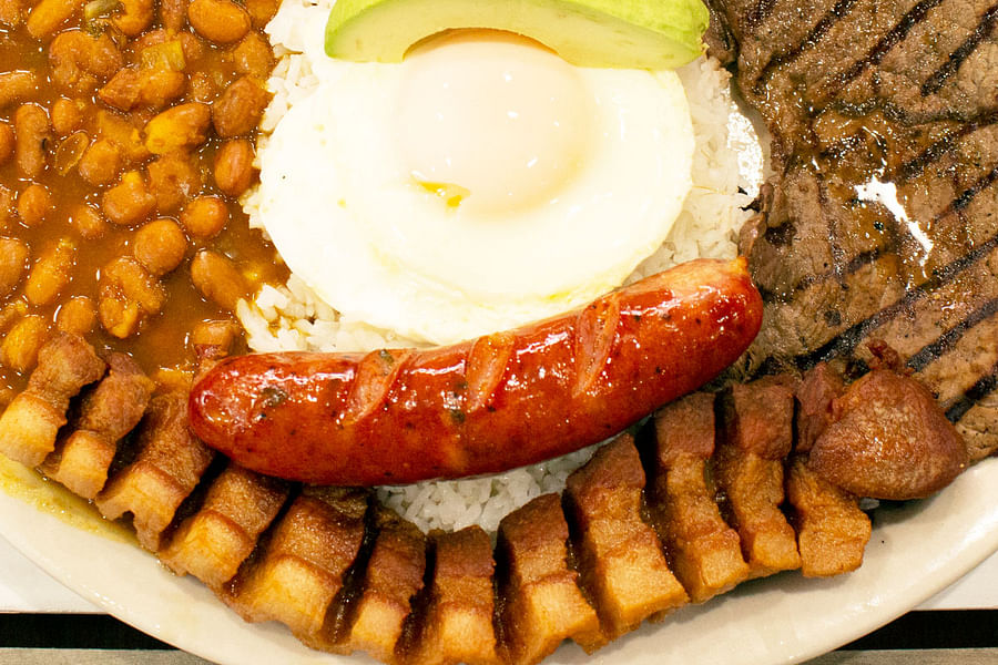 Colombian Bandeja Paisa