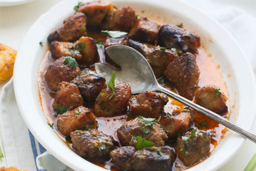 Haitian Griot with Pikliz