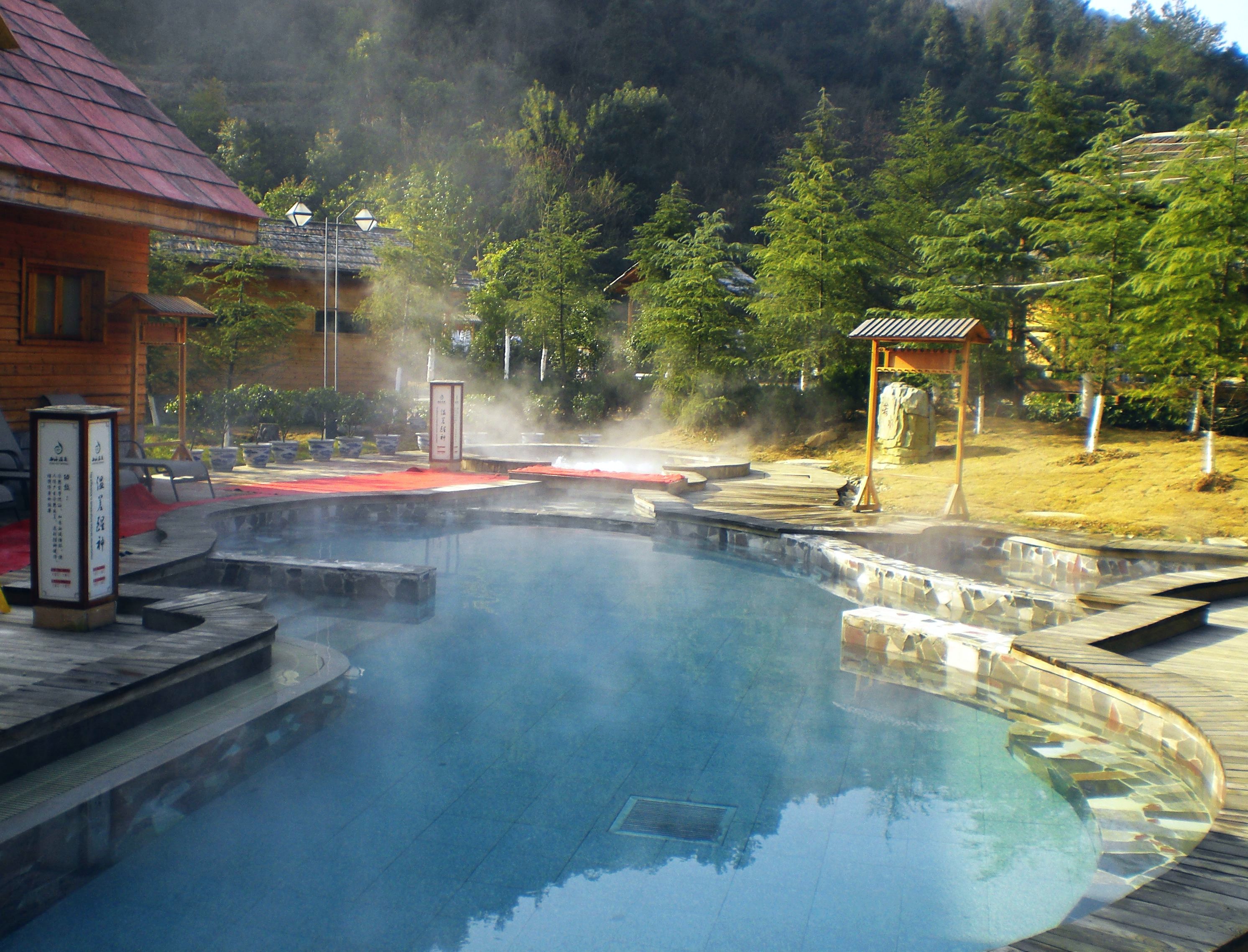 radon thermal spring