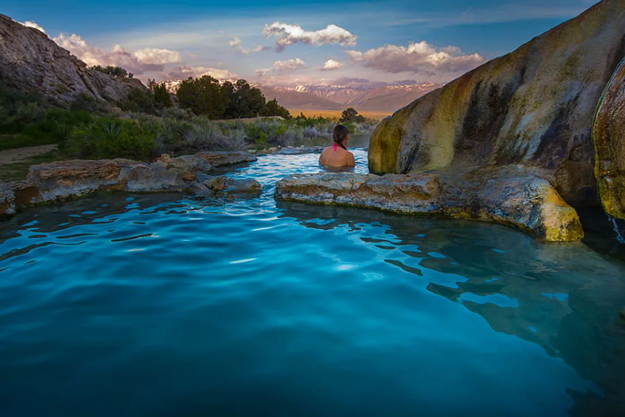 sodium bicarbonate thermal spring