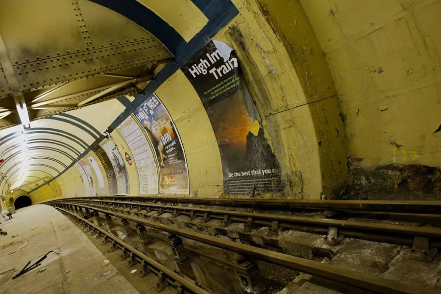 Euston Station abandoned tunnels