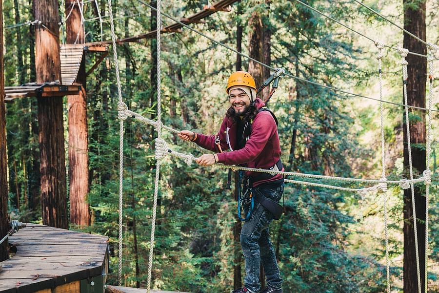 Mount Hermon Adventures zip lining