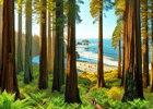 California's Coastal Redwoods: Exploring the Majestic Tourist Attractions Beyond the Beaches