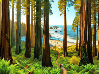 California's Coastal Redwoods: Exploring the Majestic Tourist Attractions Beyond the Beaches