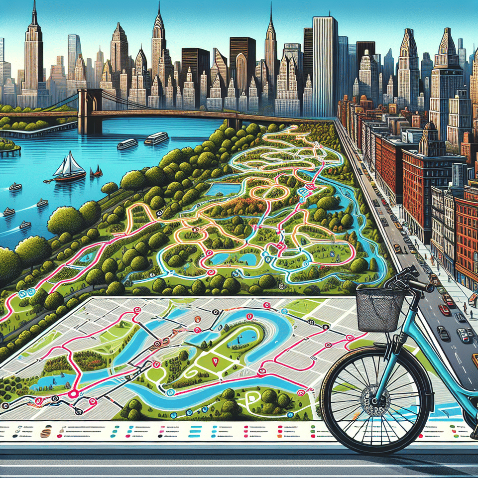 New York City on Two Wheels: A Guide to Unforgettable Cycling Routes and Maps