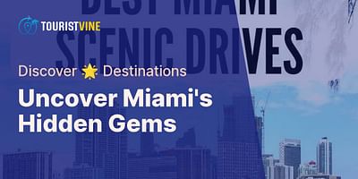 Uncover Miami's Hidden Gems - Discover 🌟 Destinations